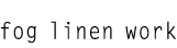 fog linen work logo