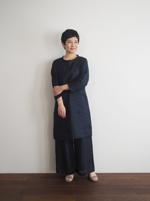 Hal 便り Hal から嬉しくなるような新しいギャザーワンピースとトップスが到着しました Fog Linen Work フォグリネンワーク