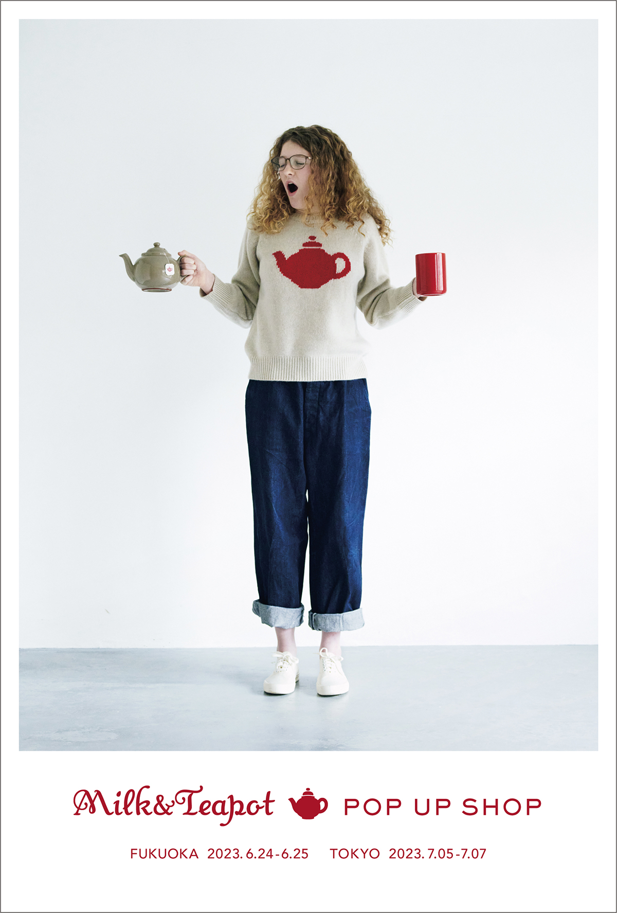 Milk&Teapot POP UP SHOP – fog linen work｜フォグリネンワーク