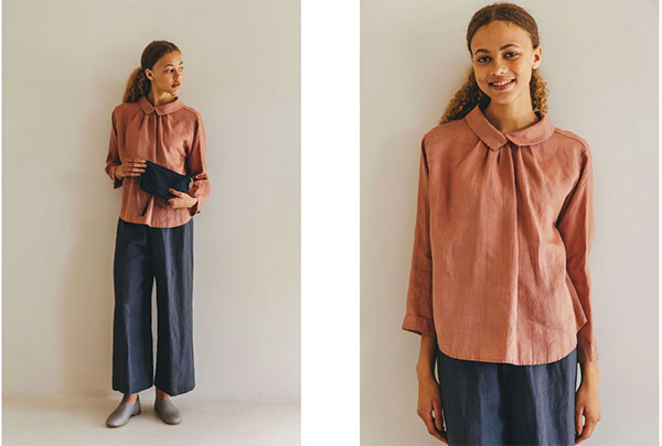 新品タグ付き☆FOG LINEN WORK フォグリネンワーク カティーアトップ 
