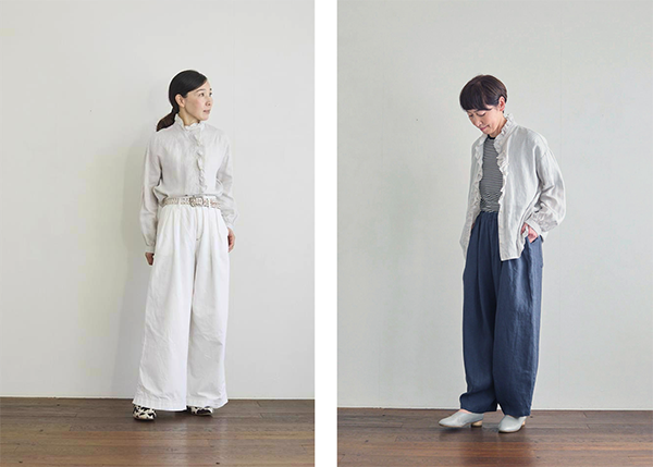 fog linen work 春の服 スタッフの着こなし 2026.1.29 – fog linen 
